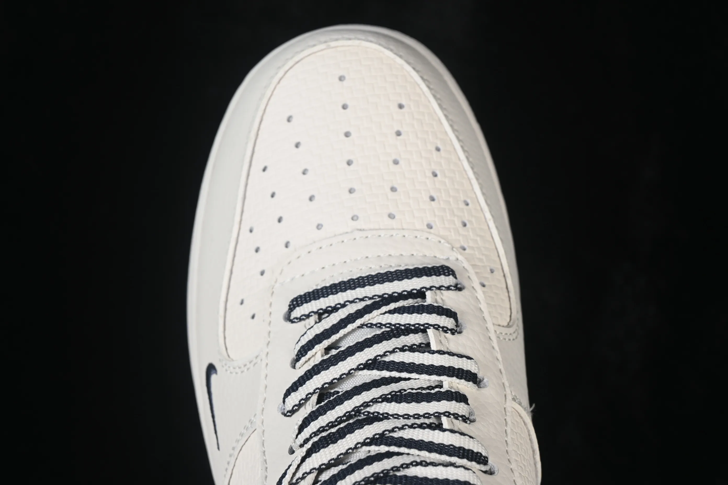All categories Nk Air Force 1 Air Force series Nk Air Force 1 Low Air Force low-top Nike Air Force 1'07 Low off-white navy Air Force 1 low-top casual sneakers FV3694-110
